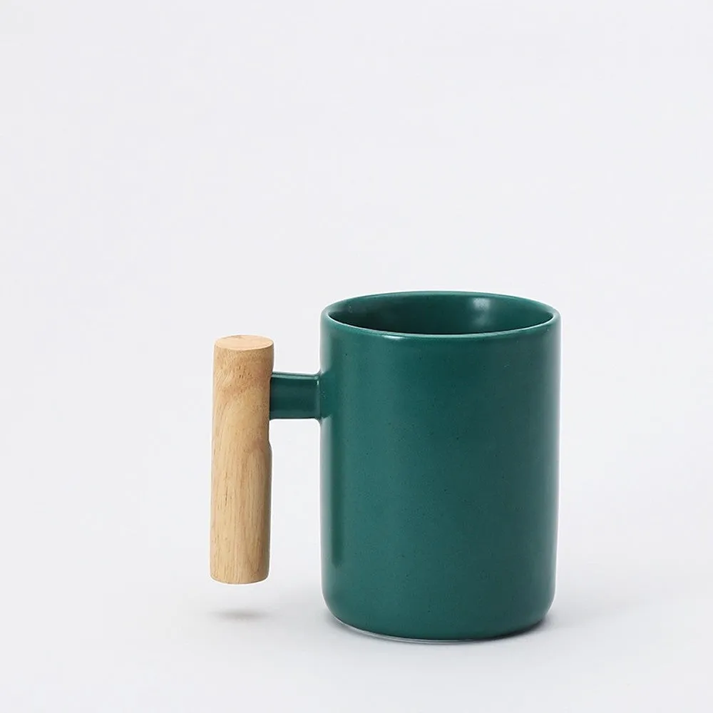 Porcelain Heat-Insulated Tea Mug