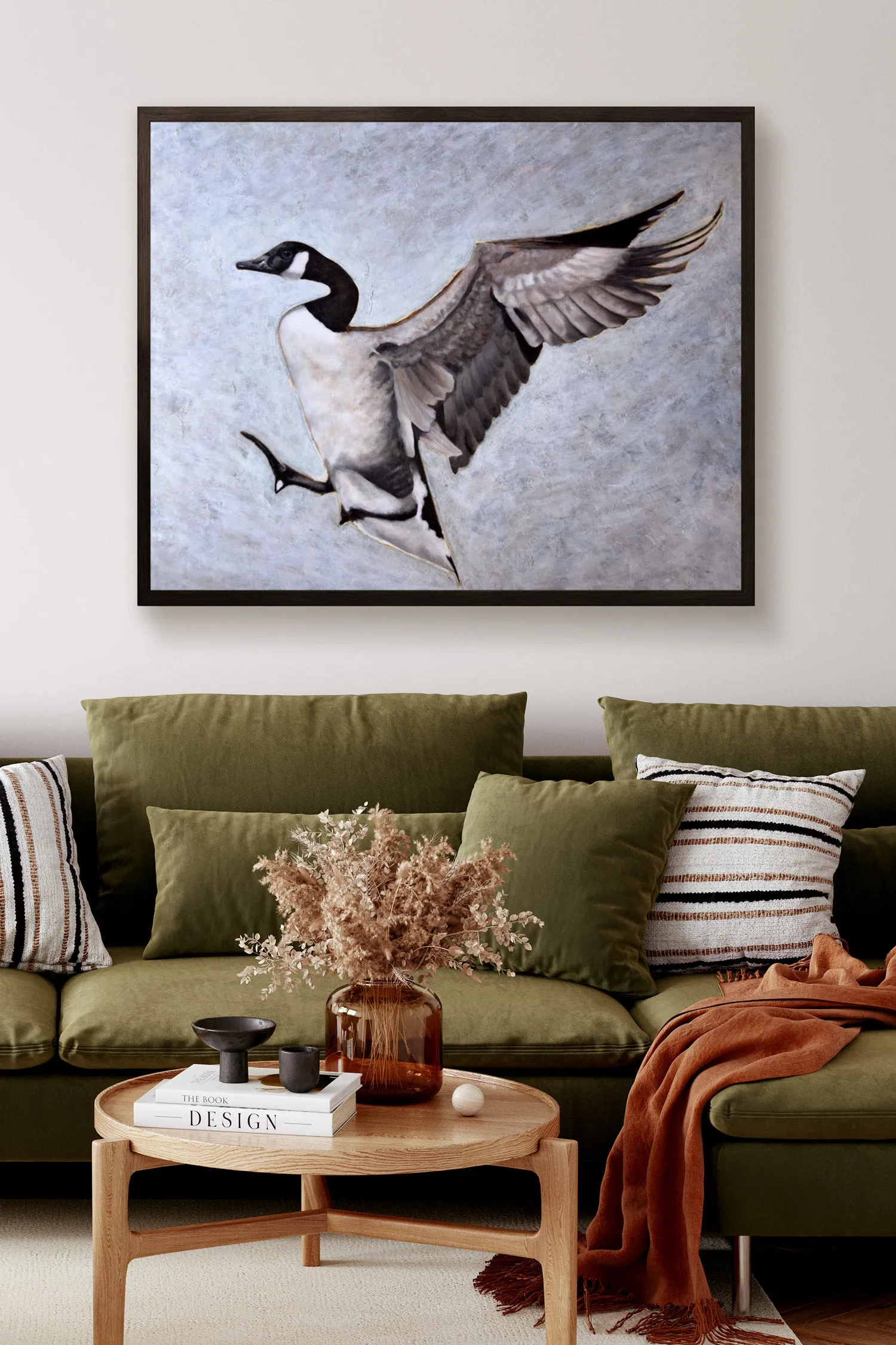 "Luz" Goose Art Print