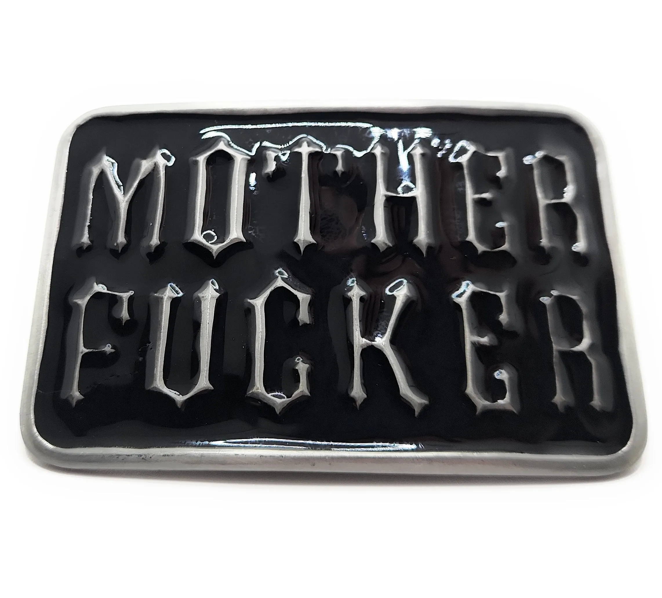 "MOTHER FUCKER" Funny Vulgar Belt Buckle