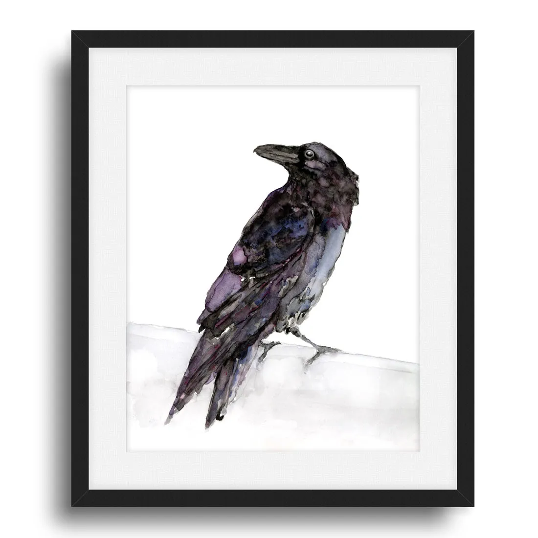 "Raven" Watercolor Art Print