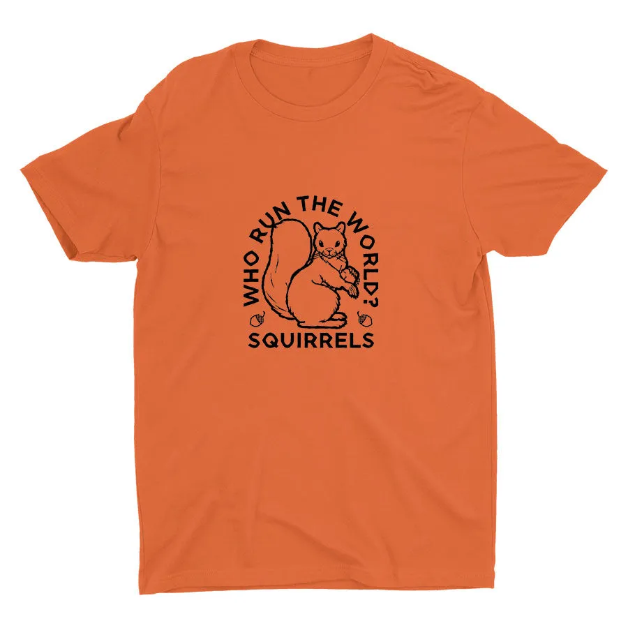 "Who Run The World" Cotton Tee