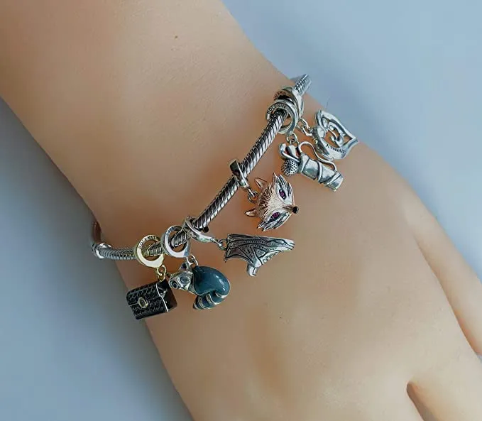 Raccoon Animal Dangle Pendant Charm