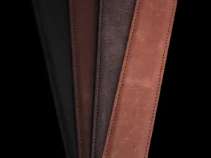 Ranch Calfskin Belt Straps