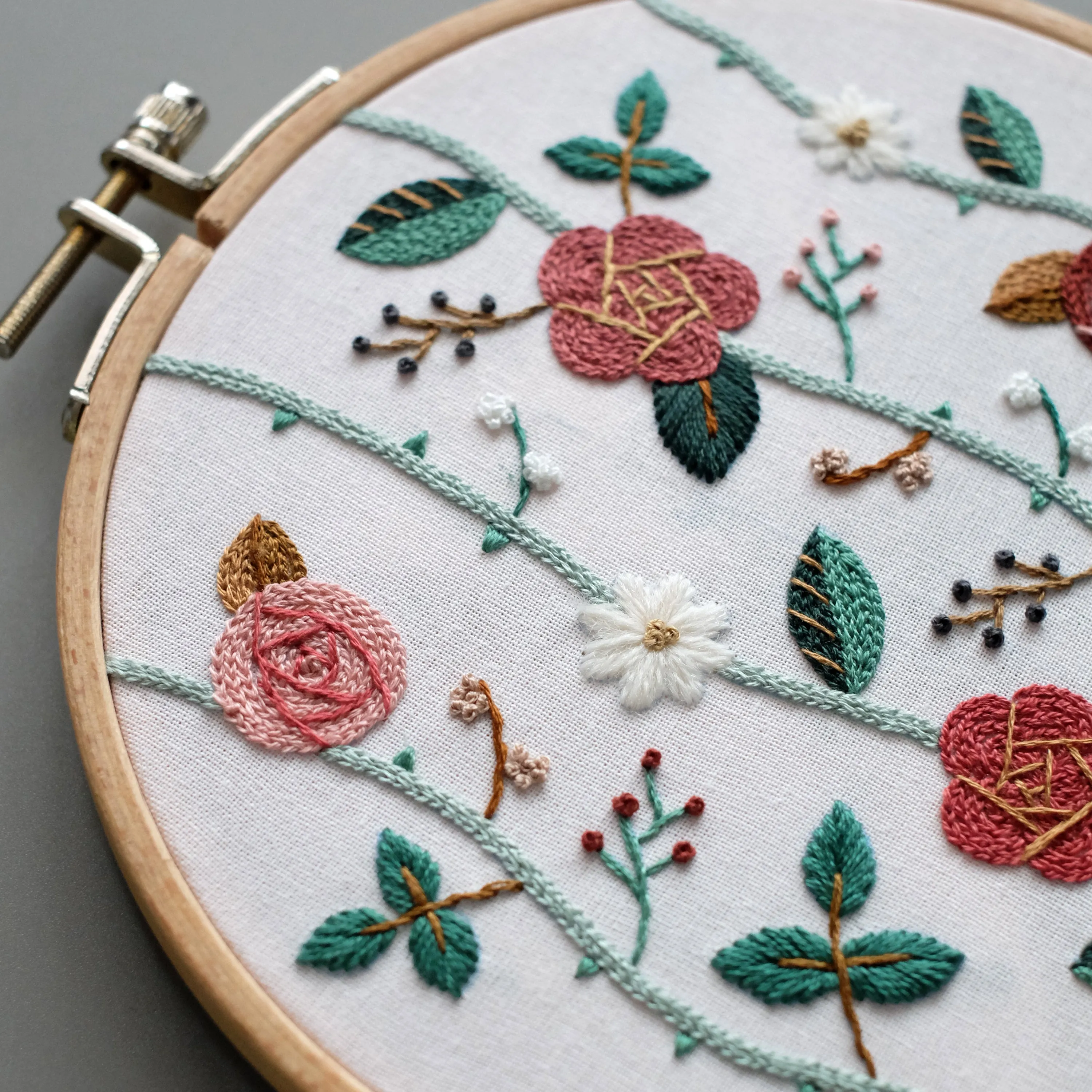 Rose Garden - PDF Pattern