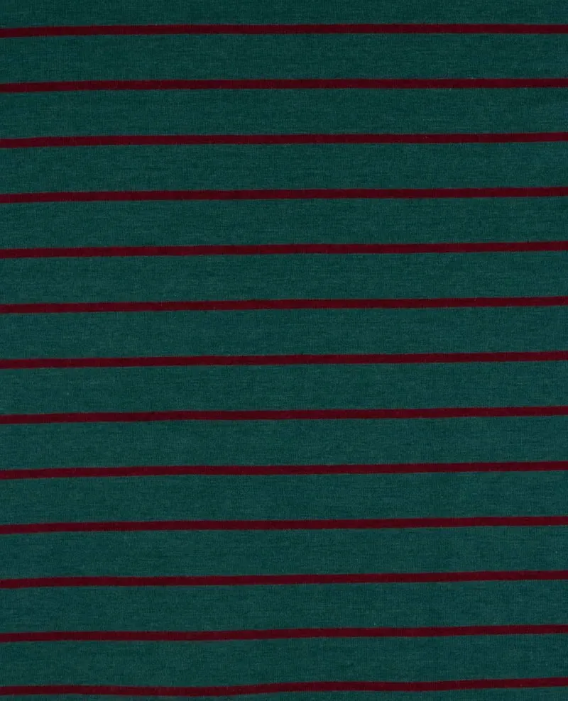 Rose Long Sleeve Tee - Port Bold Stripe