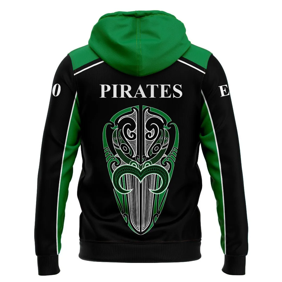Rotorua Eastern Pirates Rugby Hoodie without Zip