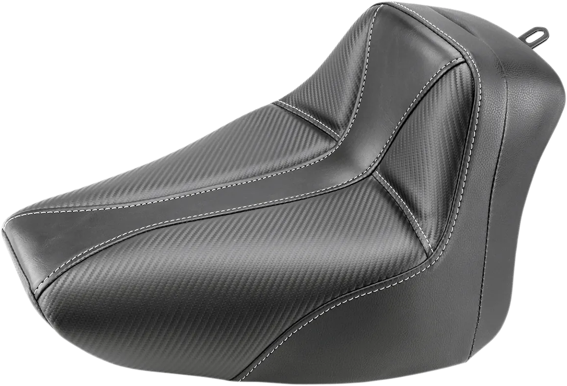 Saddlemen 800-01-0042 Dominator Solo Seat with Backrest Option - Smooth SaddleHyde