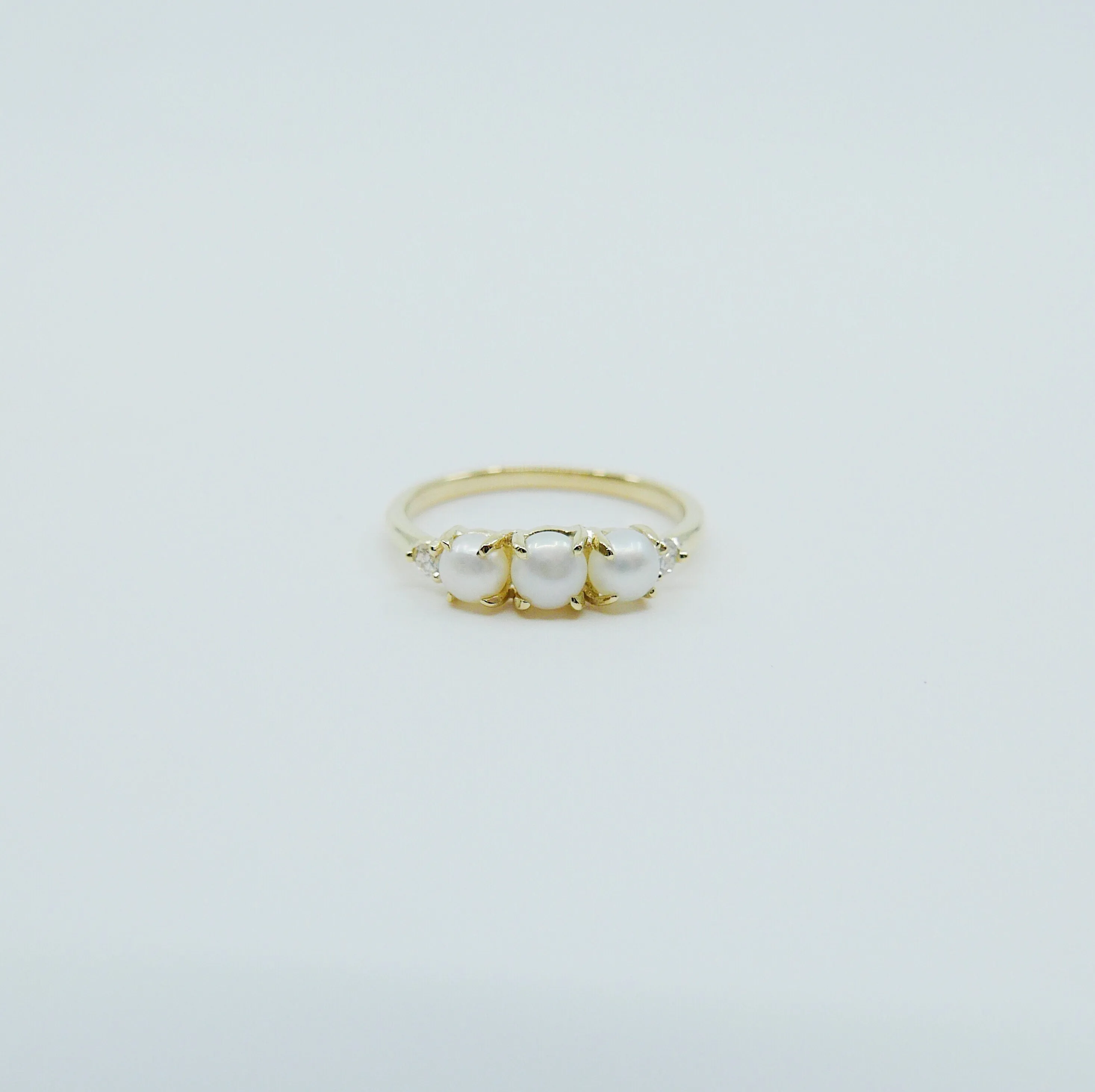 SAMPLE  SALE Hailey Pearl Five Stone Ring