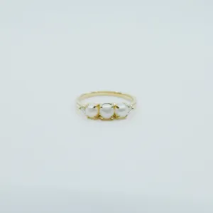 SAMPLE  SALE Hailey Pearl Five Stone Ring