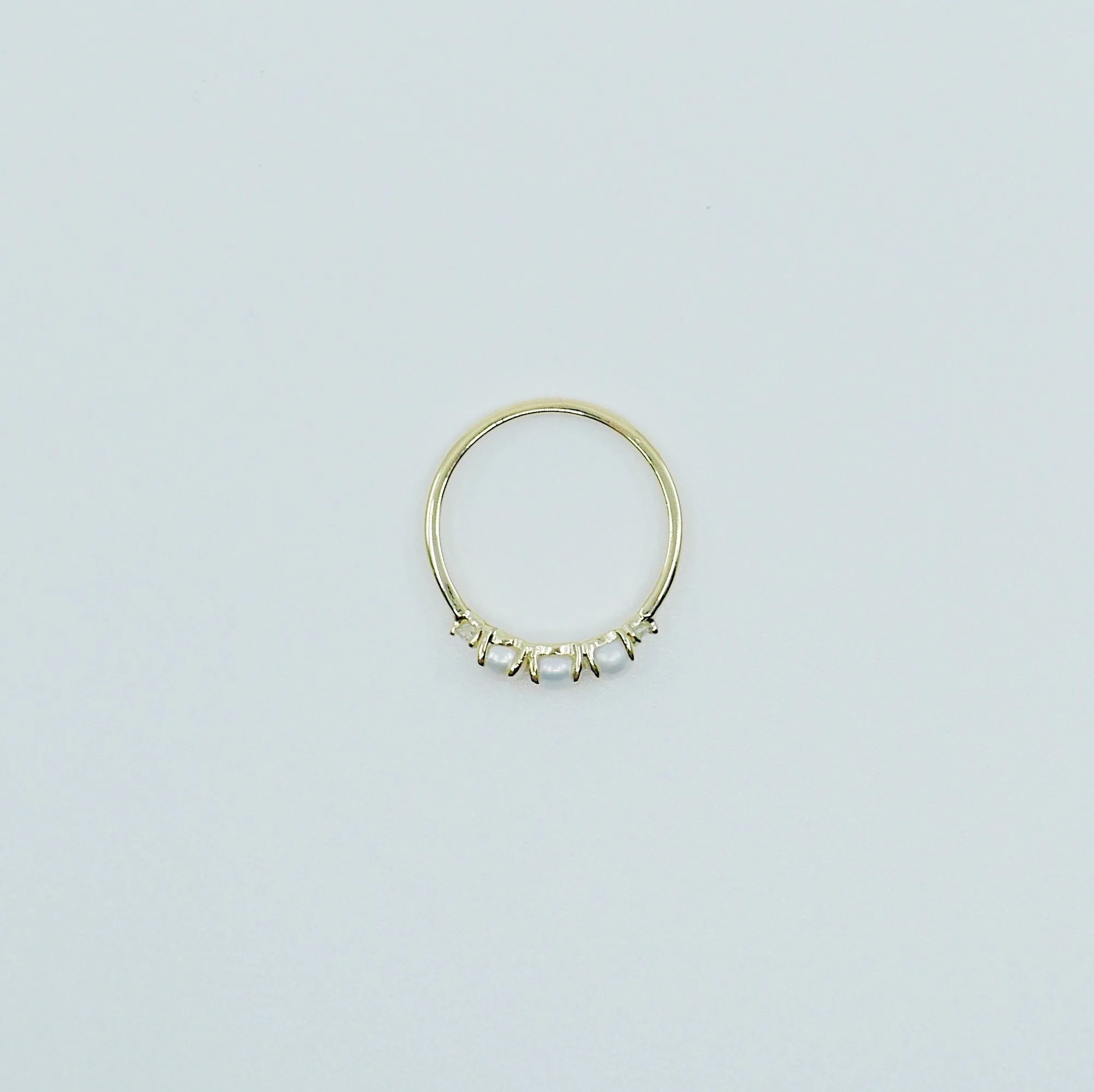SAMPLE  SALE Hailey Pearl Five Stone Ring