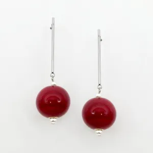 Scepter and Orb earrings (available in 6 different colors)