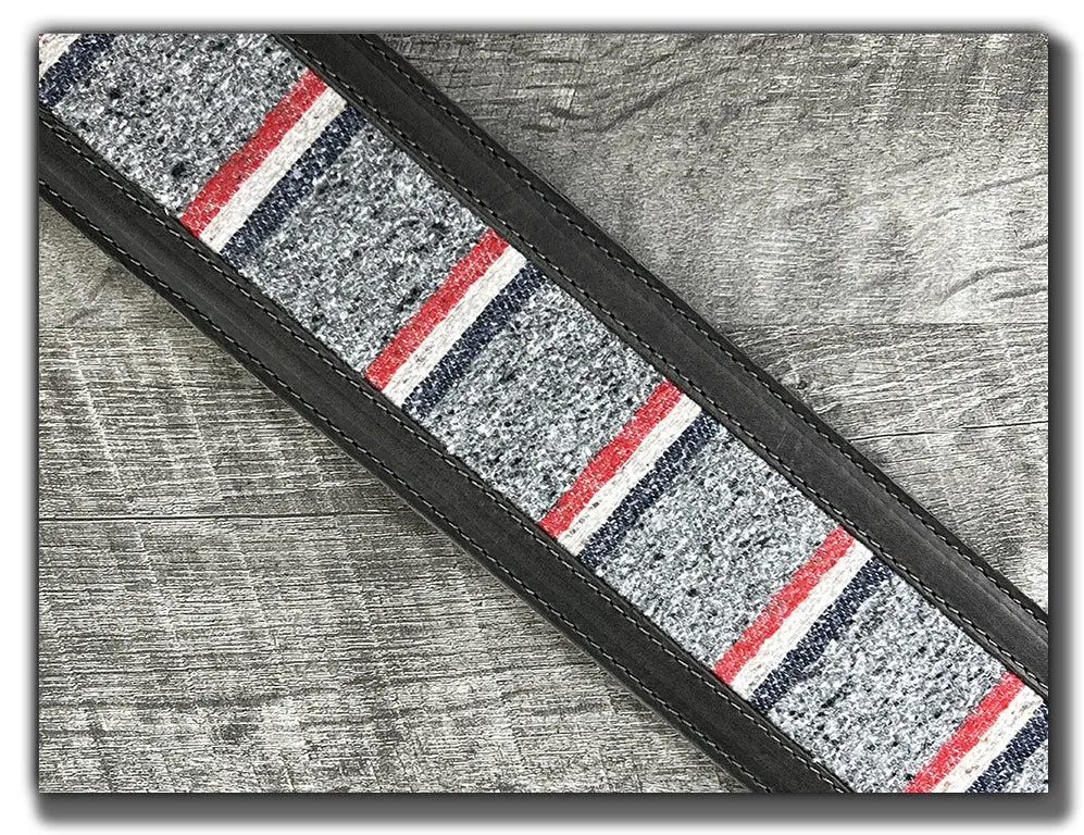 Scout - Aged Steel Leather Guitar Strap - Numbered Limited Edition