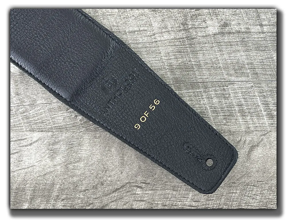 Scout - Tobacco Leather Guitar Strap - Numbered Limited Edition