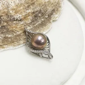 Serenity Fresh Water Mirror Pearl Pendant