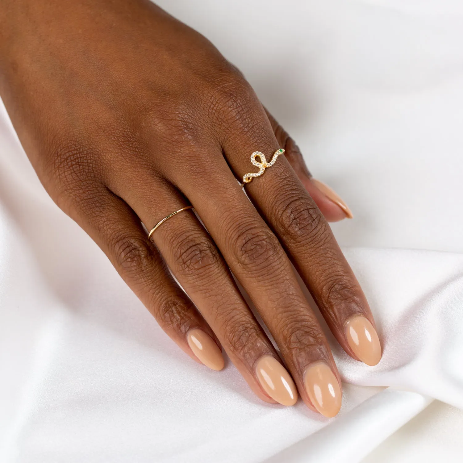 Serpent Ring Stack Combo Set