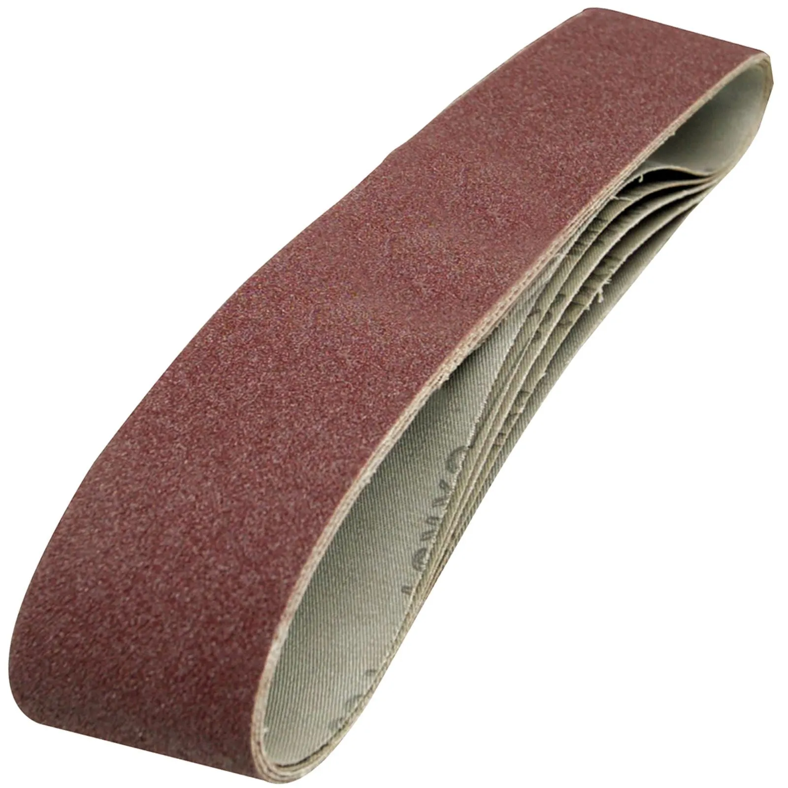 Silverline 5 Piece Aluminium Oxide Sanding Belts