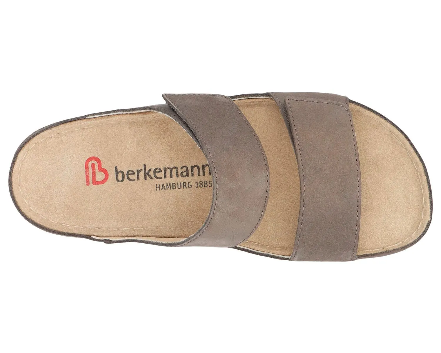SIRENA Mud Gray Soft Nubuck Leather