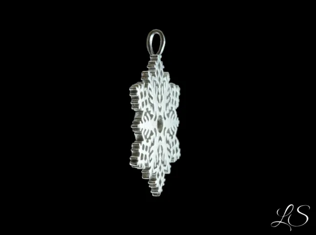 Snowflake necklace