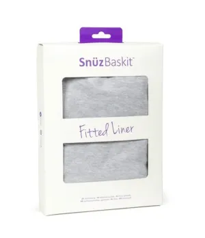 Snuz Baskit Liner - Light Grey Marl
