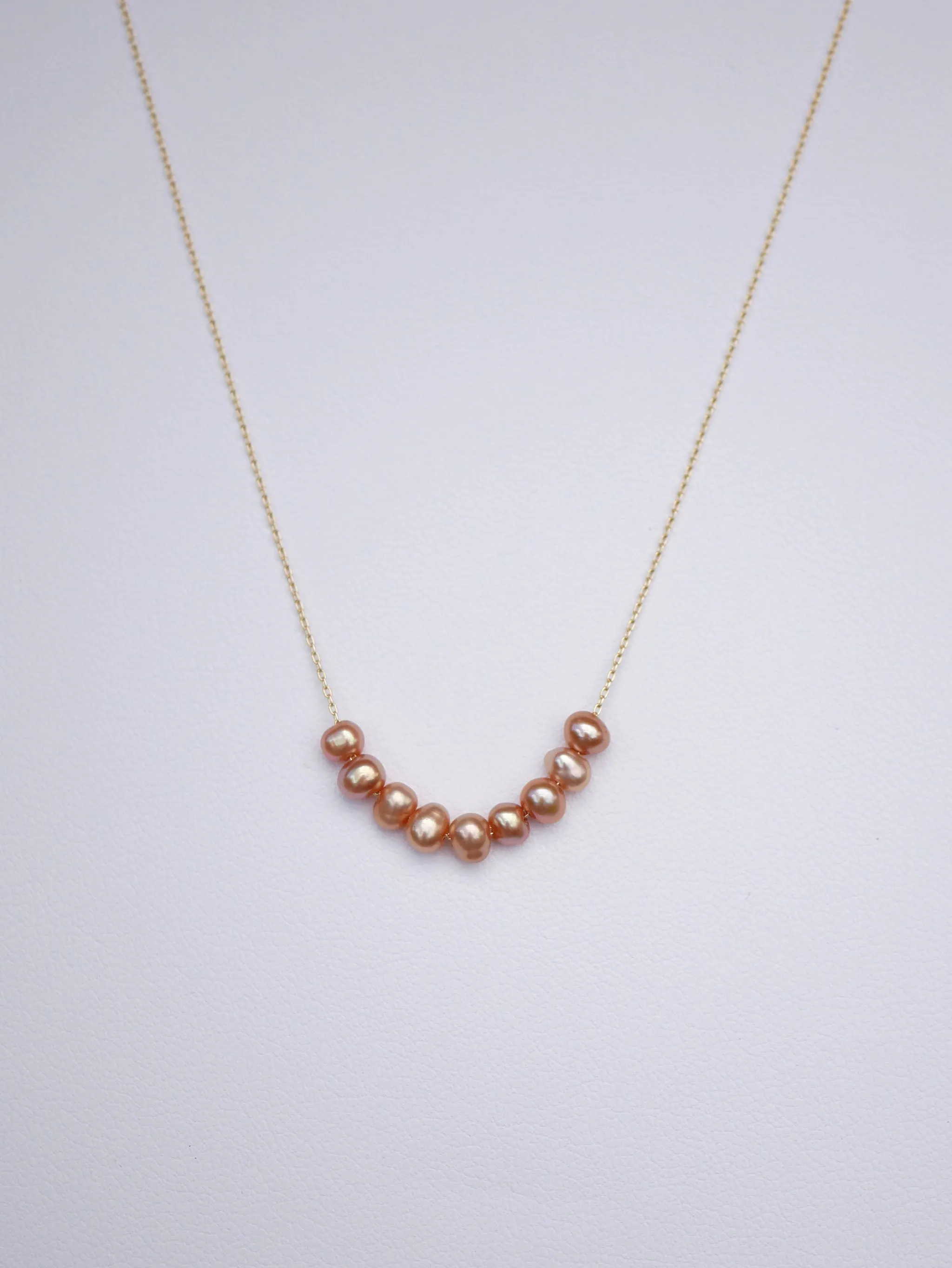 String of Champagne Pearls