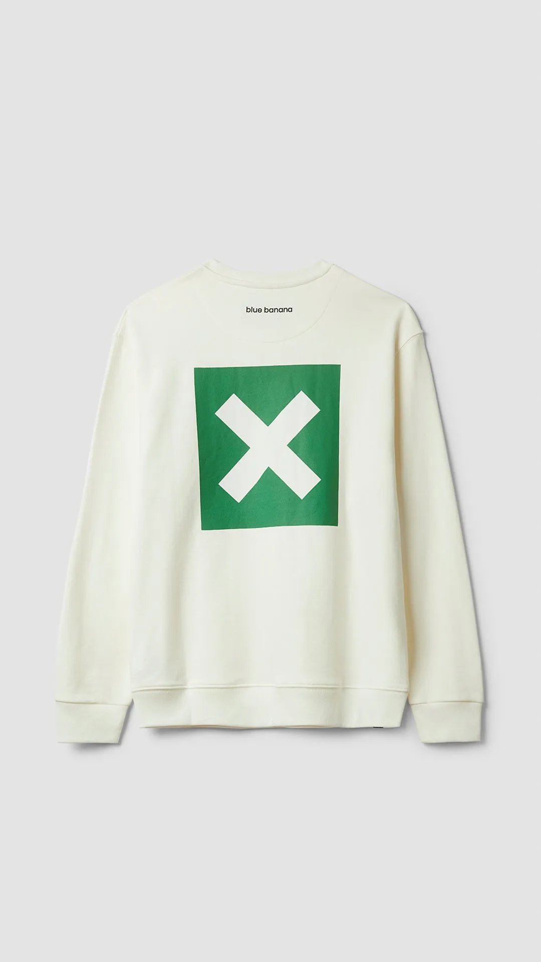 SUDADERA NATURE BLANCO ROTO