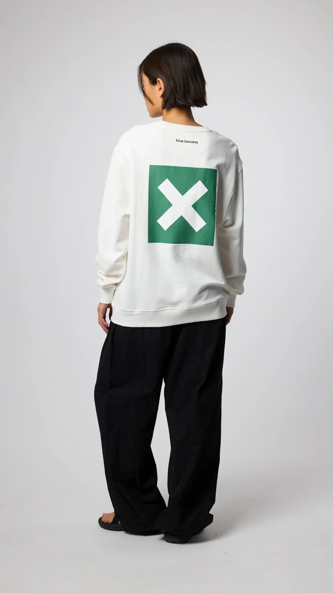 SUDADERA NATURE BLANCO ROTO