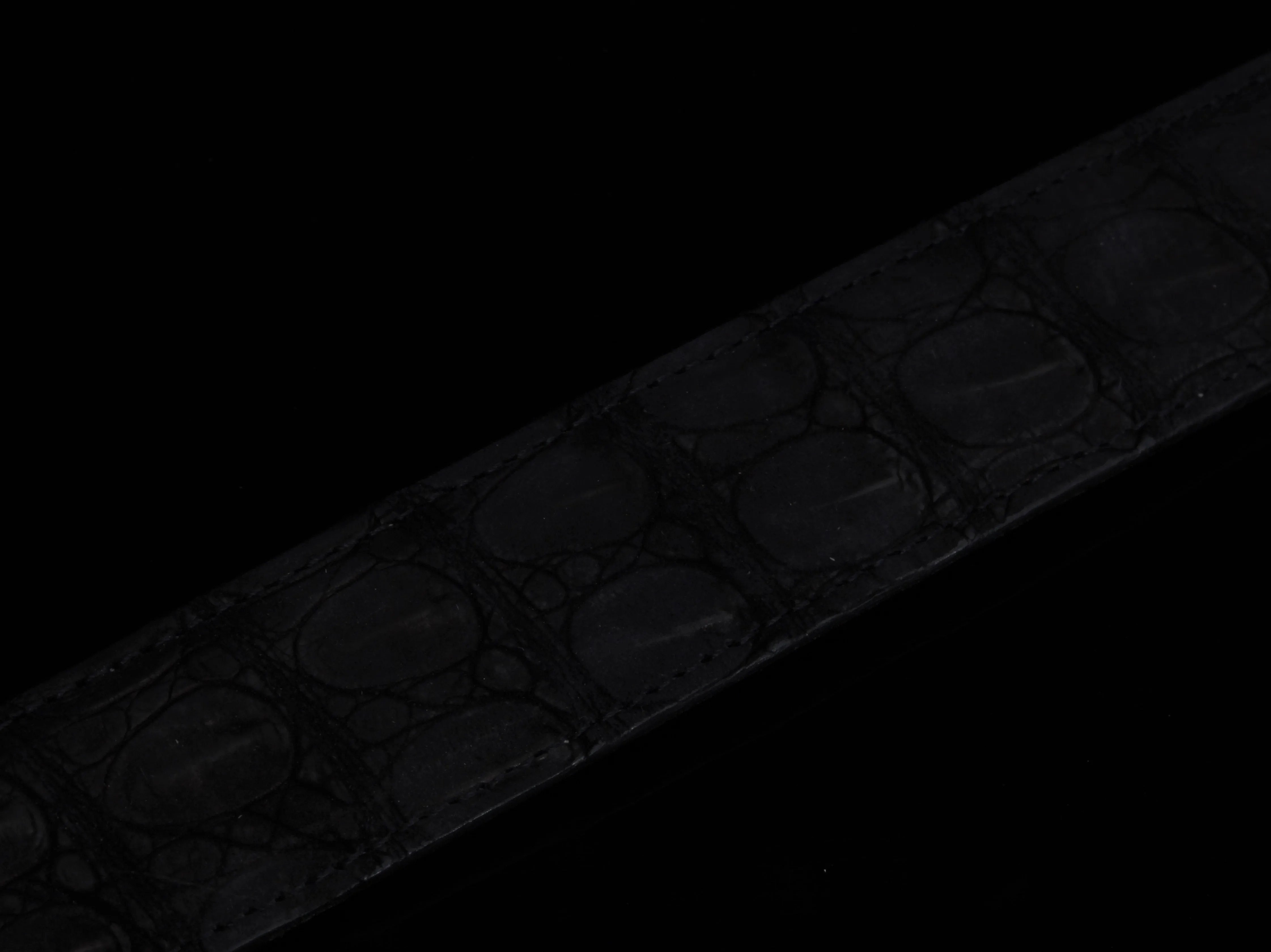Suede Crocodile Belt Straps