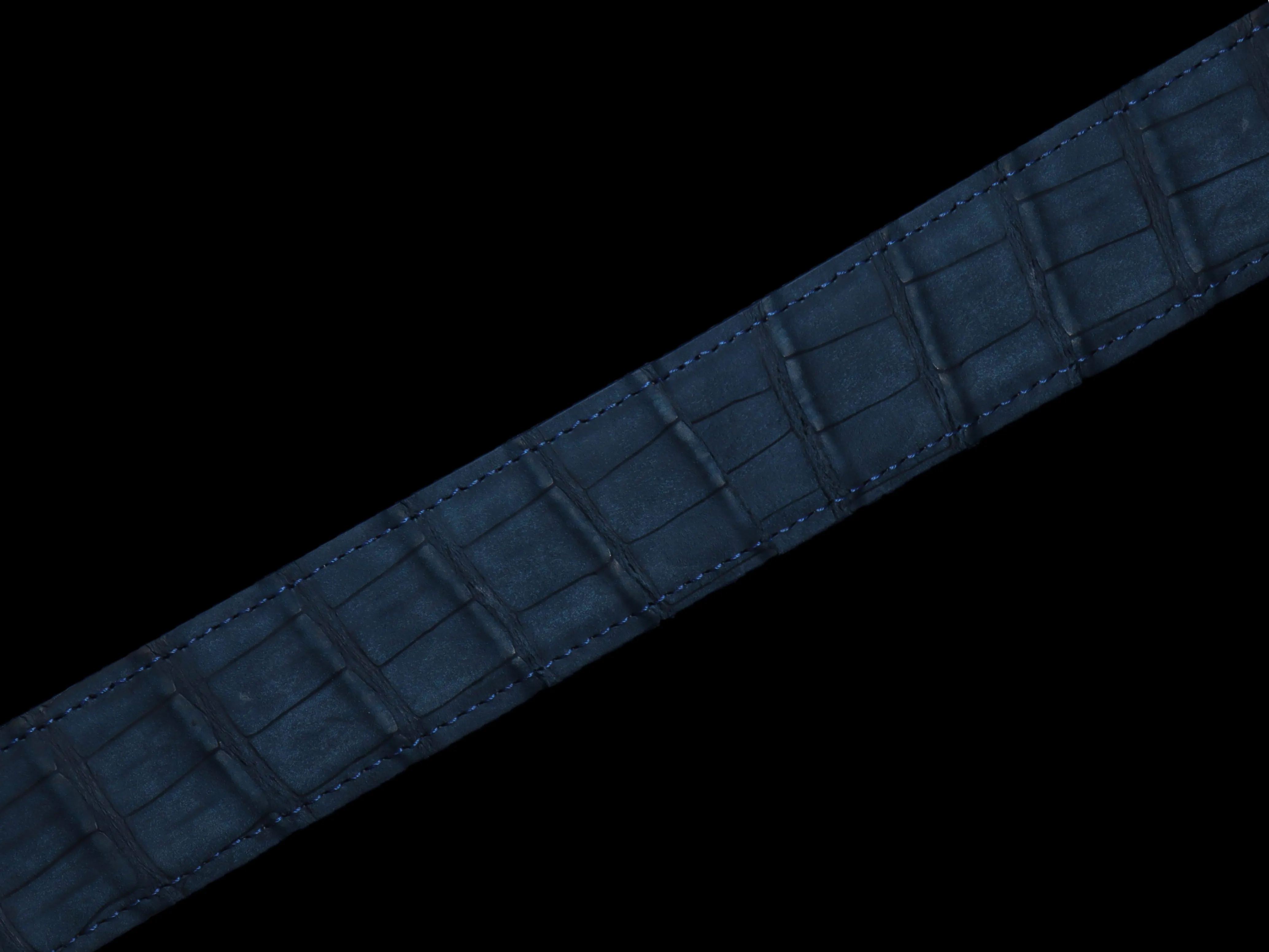 Suede Crocodile Belt Straps