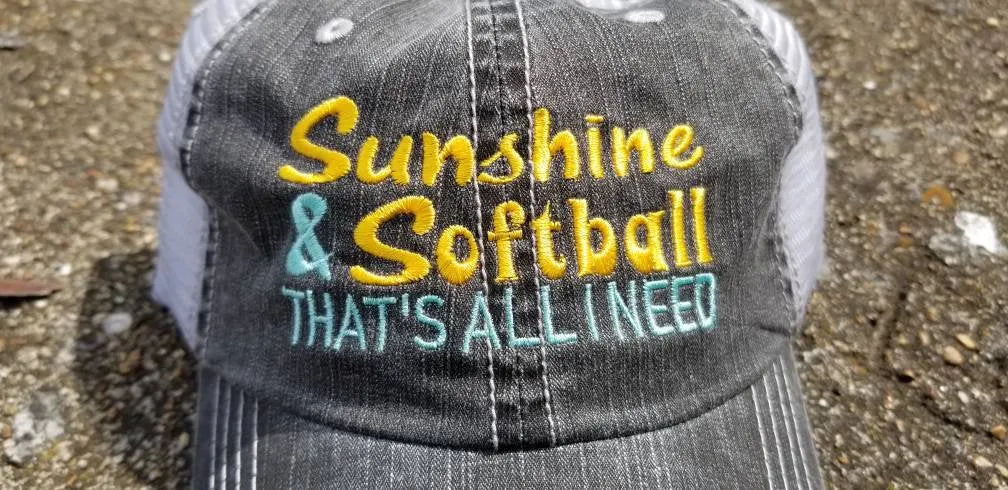 Sunshine and softball