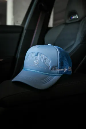 SZN 5 FOAM TRUCKER HAT - LIGHT BLUE