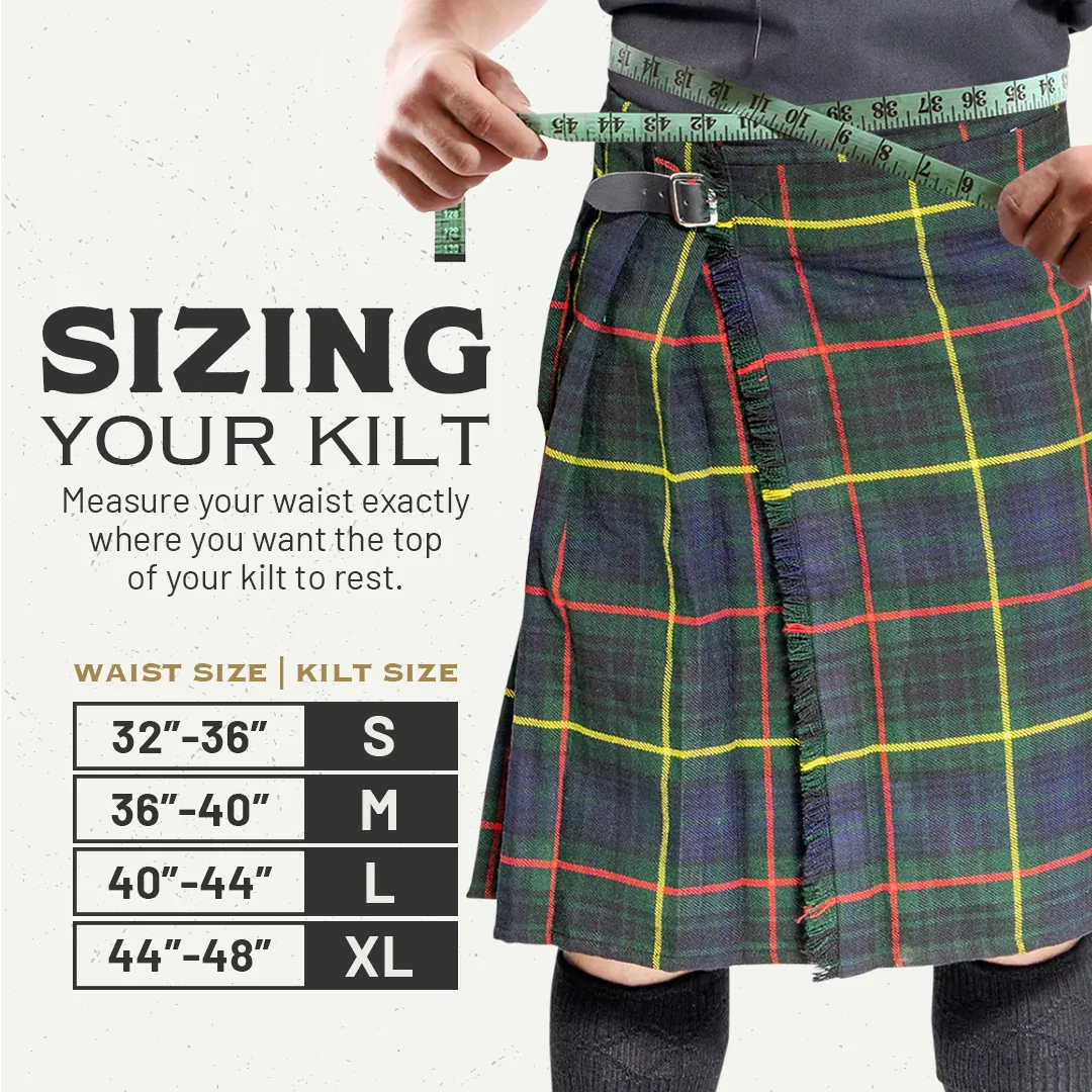 The Gaisgeach Kilt - Royal Stewart Tartan