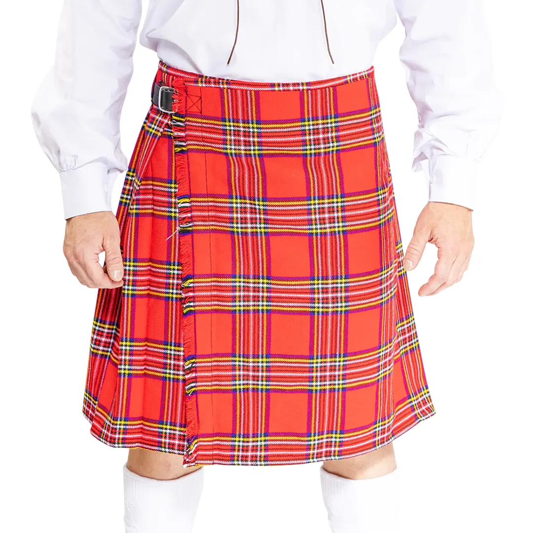 The Gaisgeach Kilt - Royal Stewart Tartan