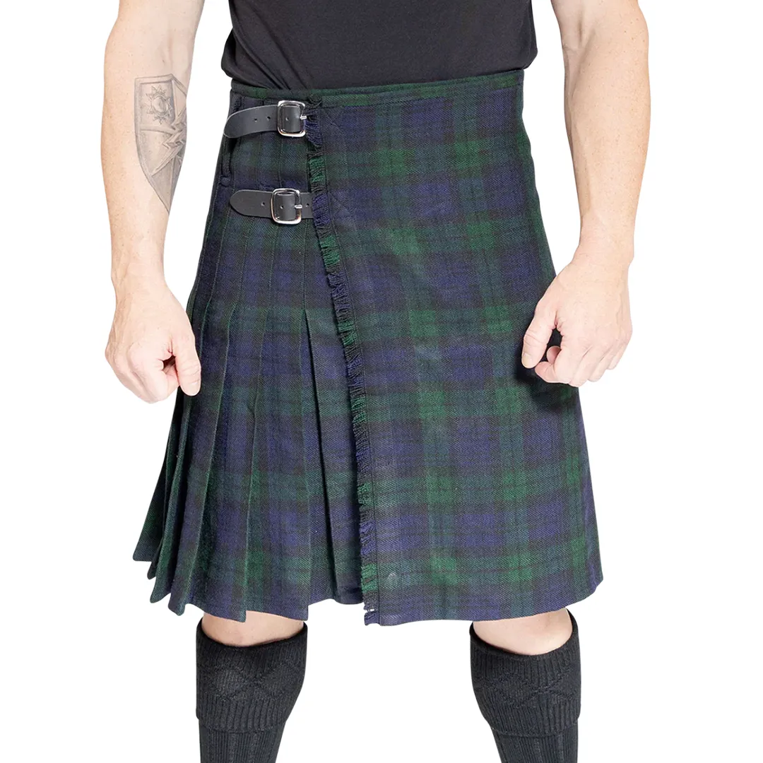 The Laoch Kilt - Black Watch Tartan