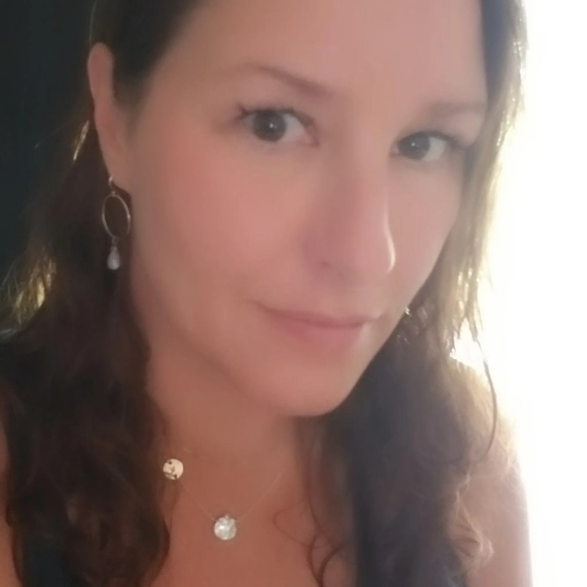 The "Amy" - Raw Freshwater Pearl and Initial Necklace - Sterling or Gold