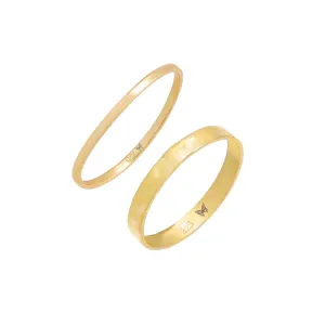 Through Thick & Thin Ring Combo Set