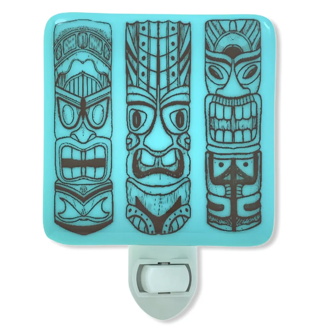 Tiki Trio Pattern Night Light