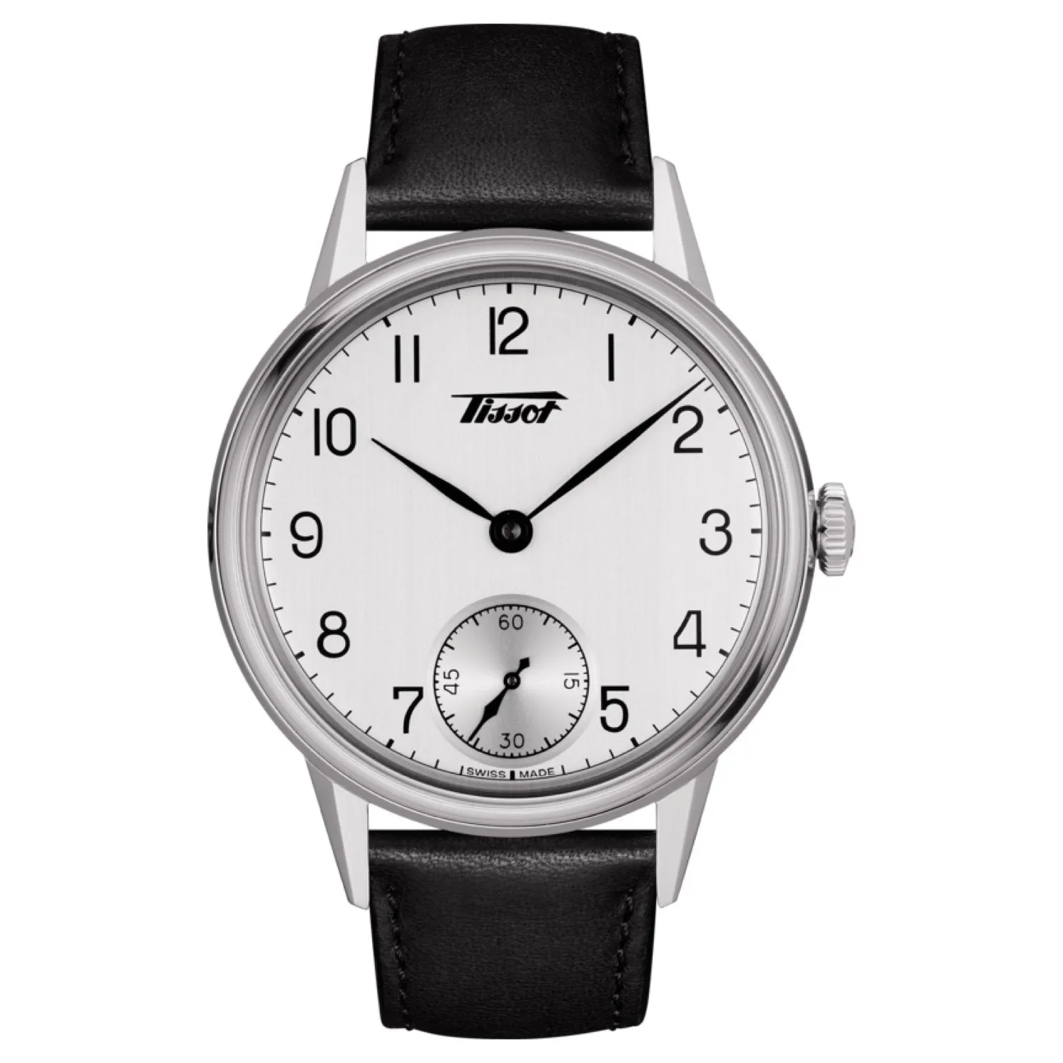 Tissot 20mm Heritage Black Leather Strap