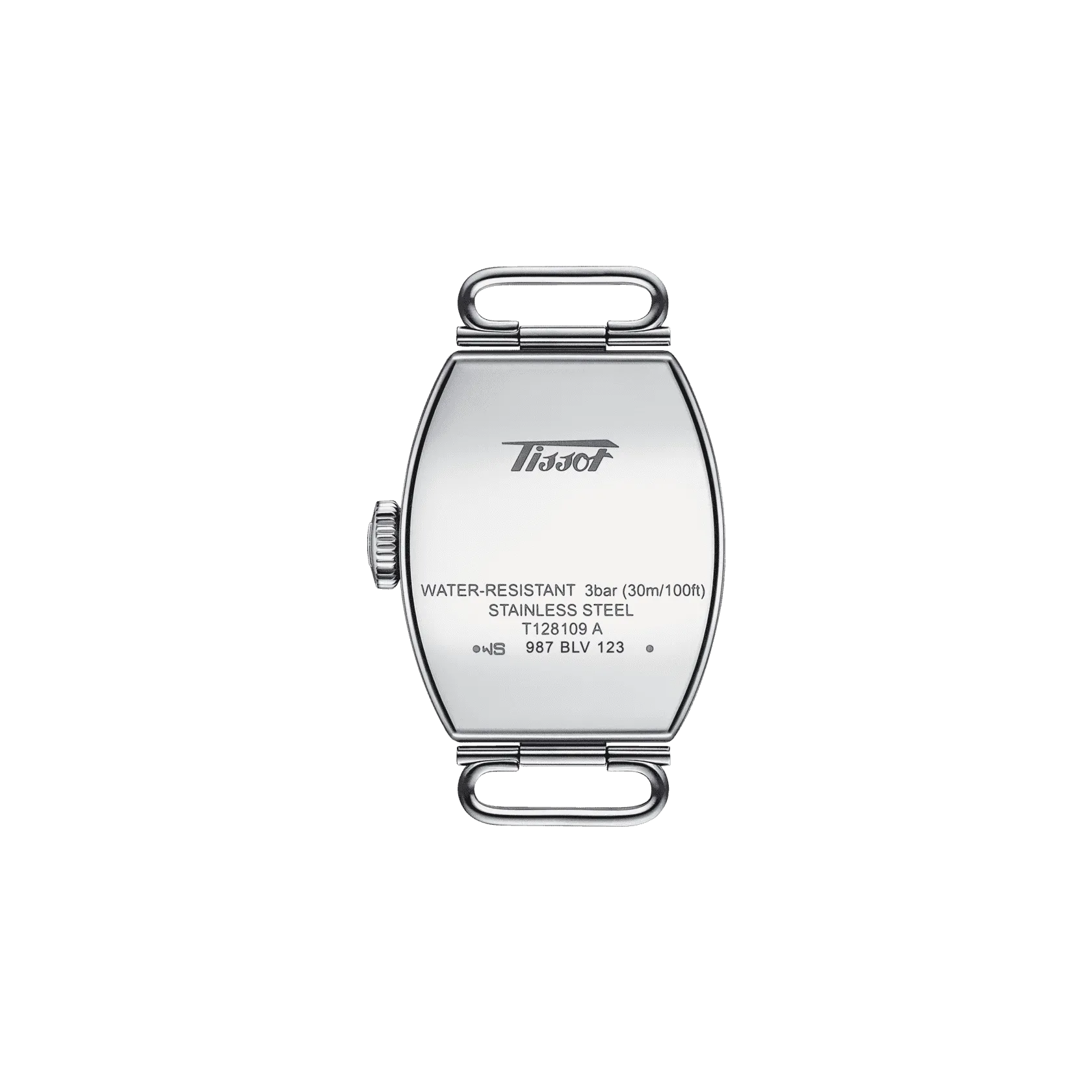 Tissot Women's Watch Heritage Port Small Lady 22x30mm Steel Quartz and purple leather T128.109.16.032.00