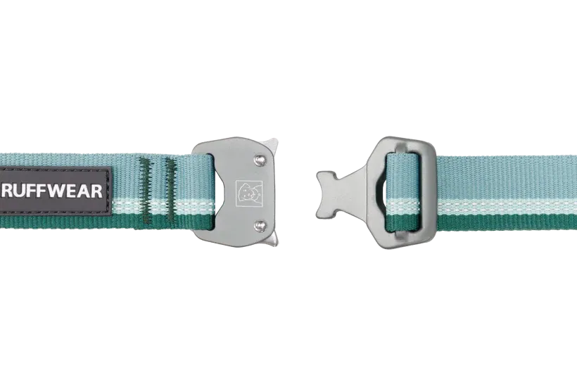 Top Rope™ Metal Buckle Dog Collar strong, reflective, ballasted 2024