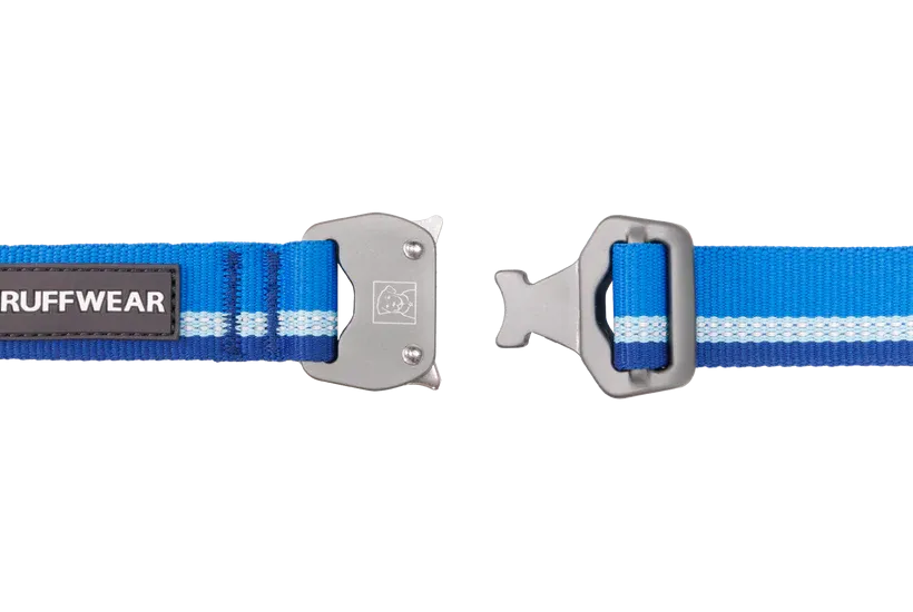 Top Rope™ Metal Buckle Dog Collar strong, reflective, ballasted 2024