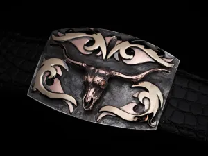 Tribal Longhorn 14k