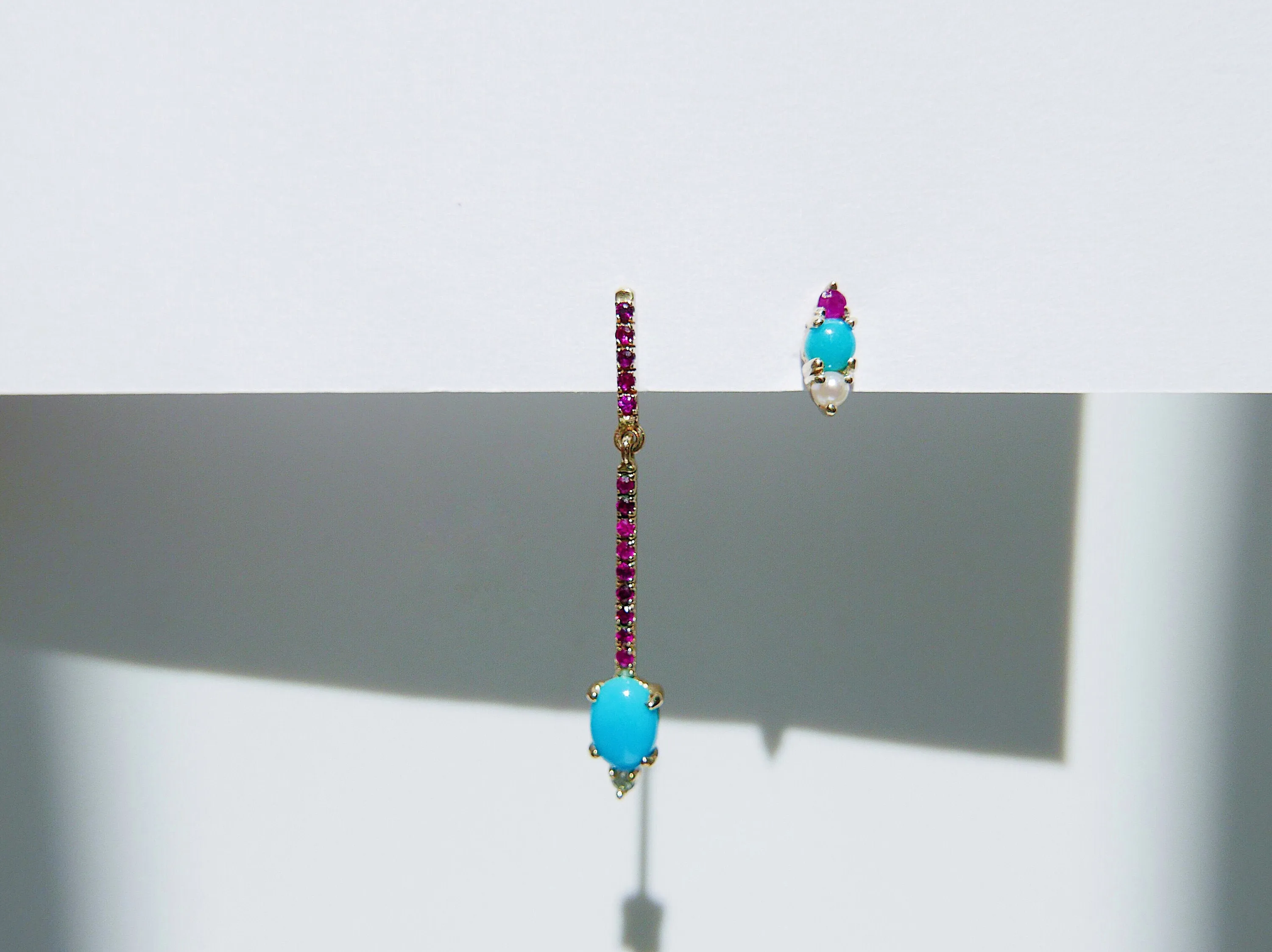 Trio Turquoise Earring