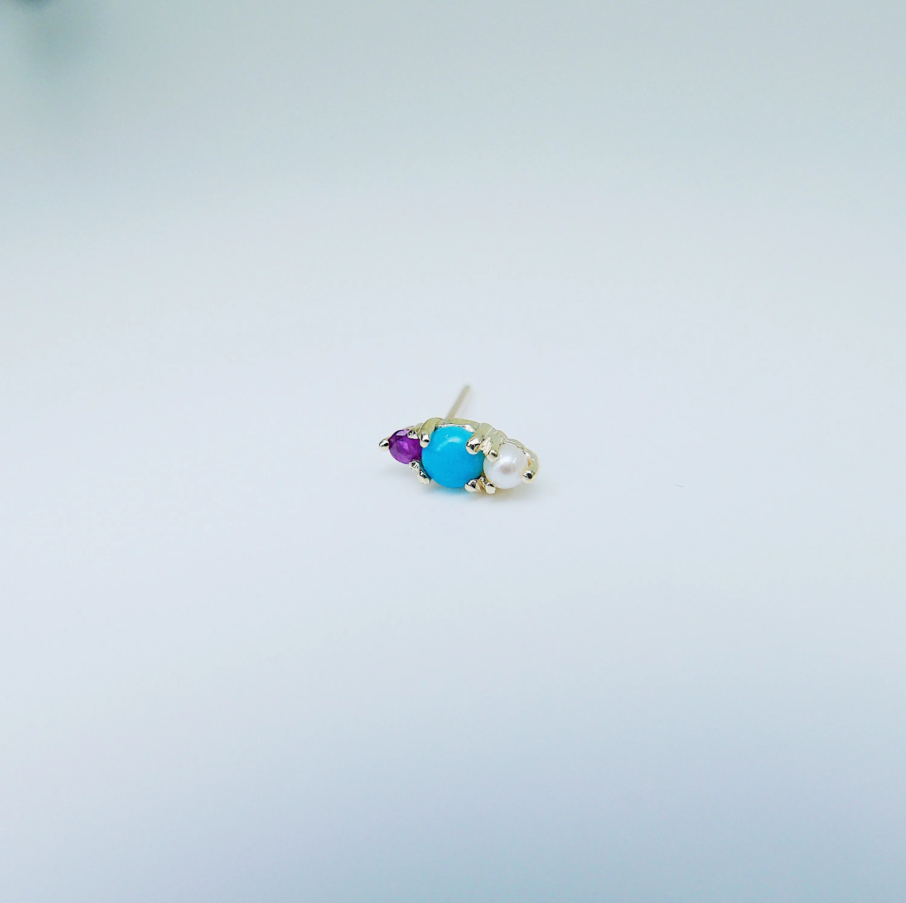 Trio Turquoise Earring