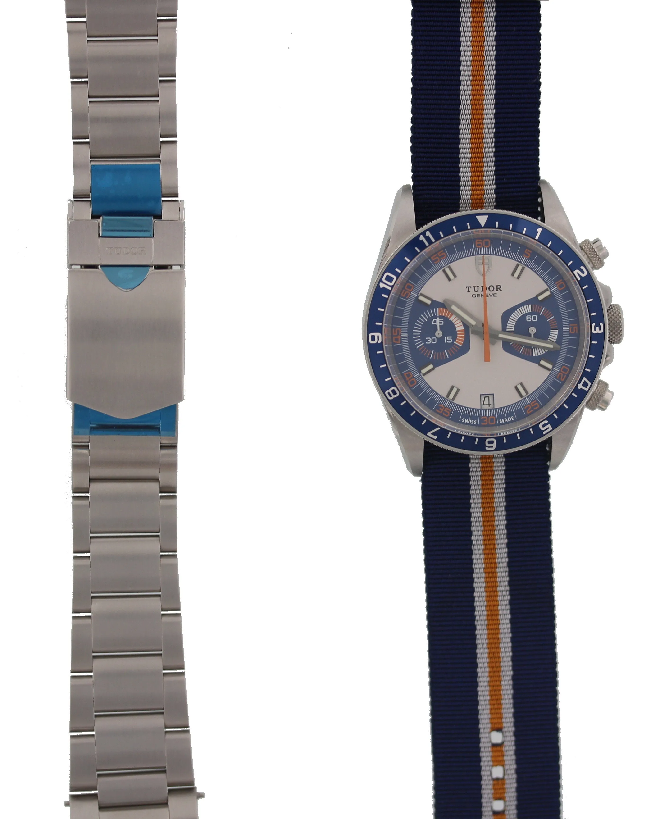 Tudor Heritage Chronograph 70330B-95740 Box & Papers