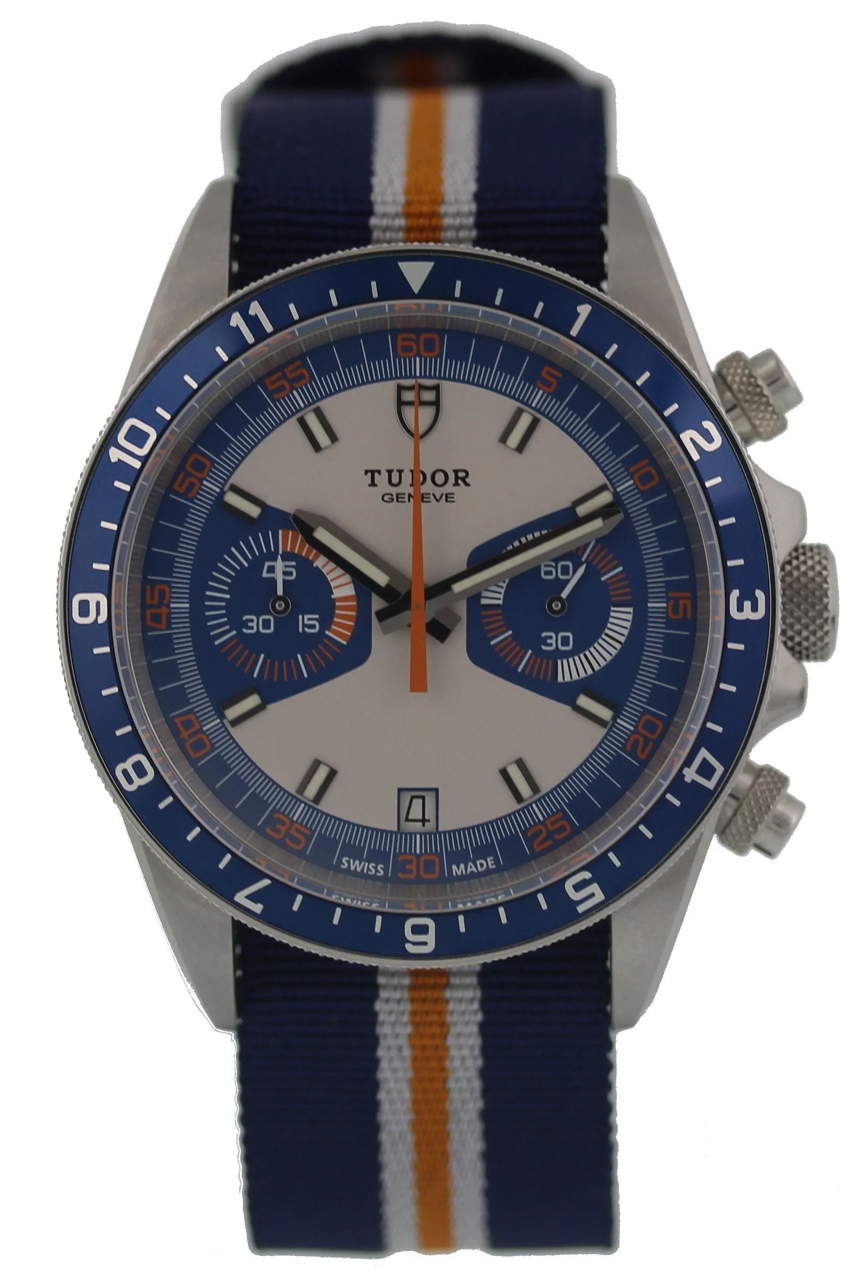 Tudor Heritage Chronograph 70330B-95740 Box & Papers