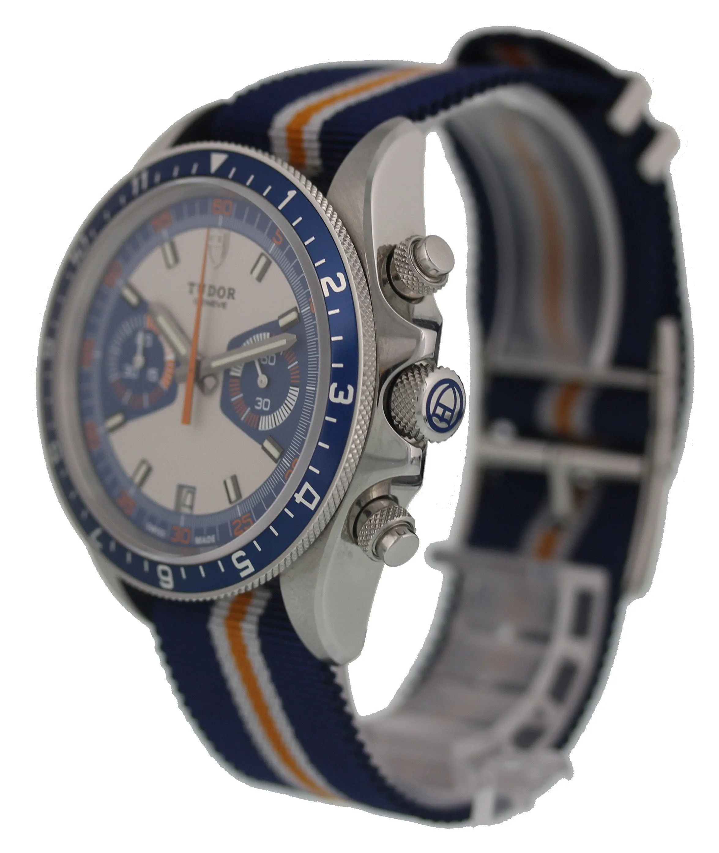 Tudor Heritage Chronograph 70330B-95740 Box & Papers