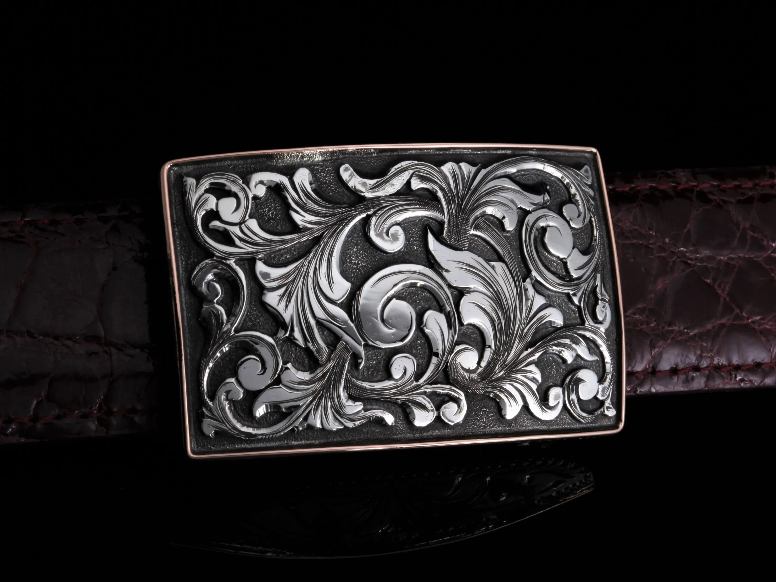 Tyson Swirl 14k W, Two Sizes