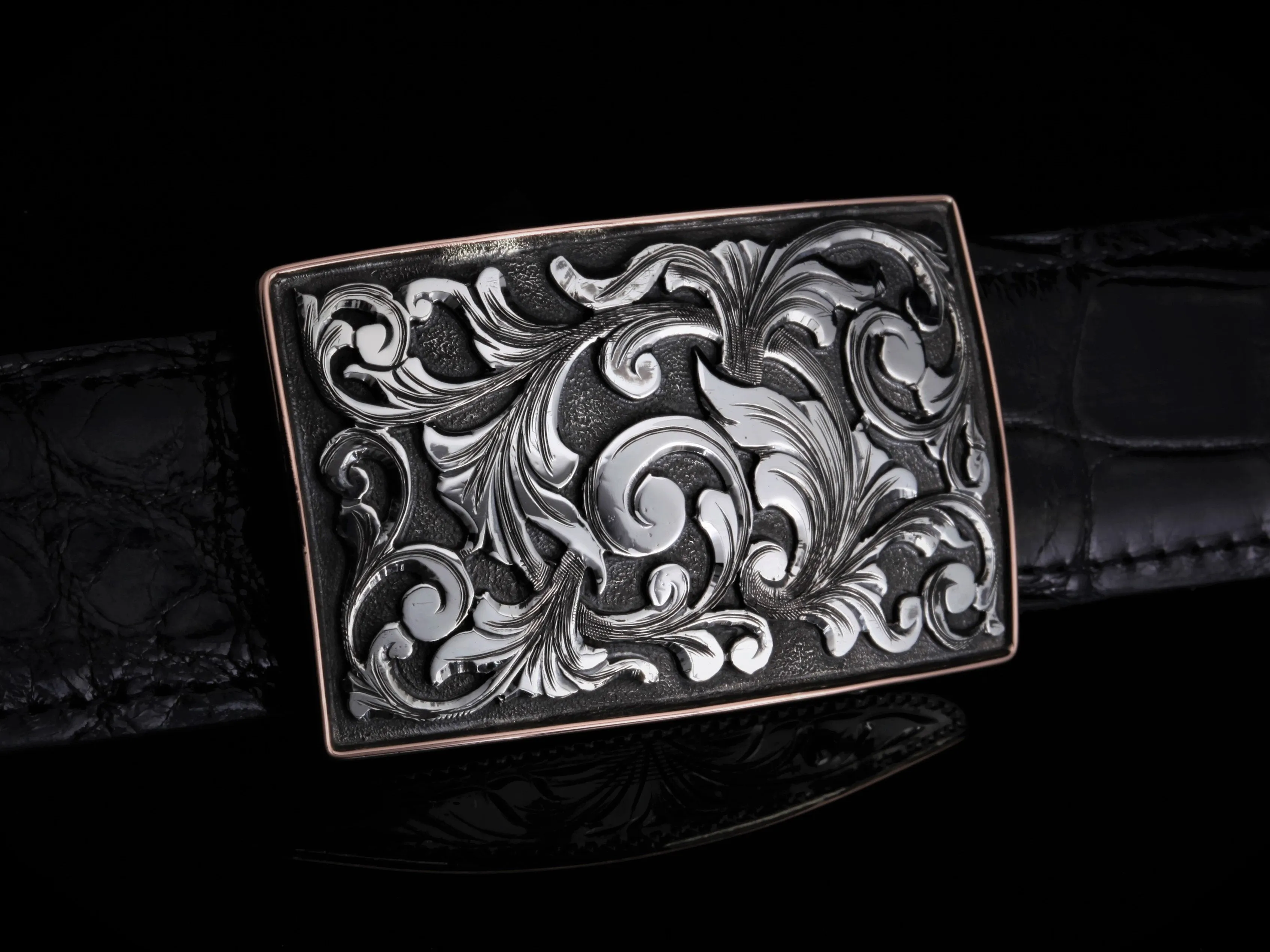 Tyson Swirl 14k W, Two Sizes