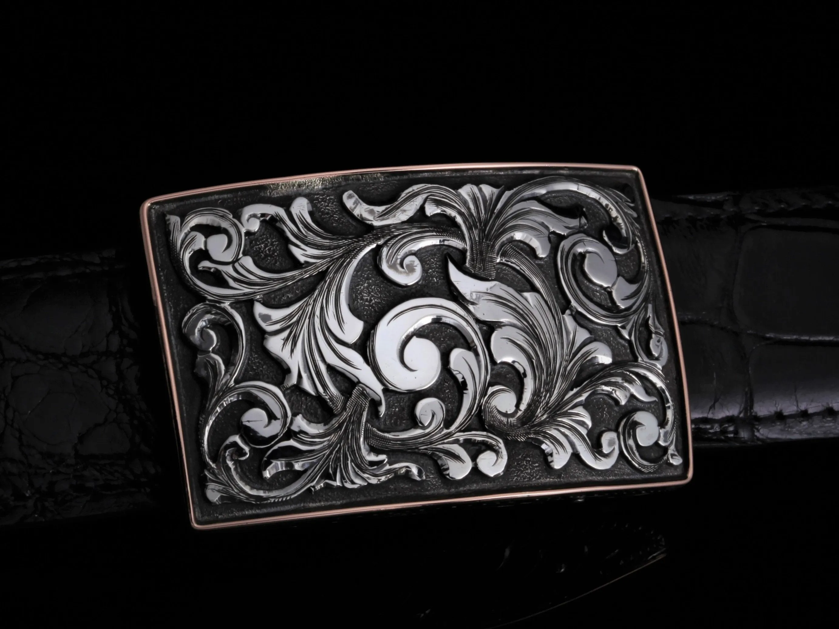 Tyson Swirl 14k W, Two Sizes