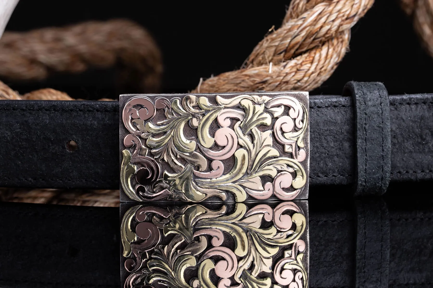 Tyson Swirl Multi 14K Buckle